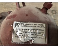Фильтр газовый стальной, высокого давления ФГКР Ду80, производство Камбарский завод газоснабжения